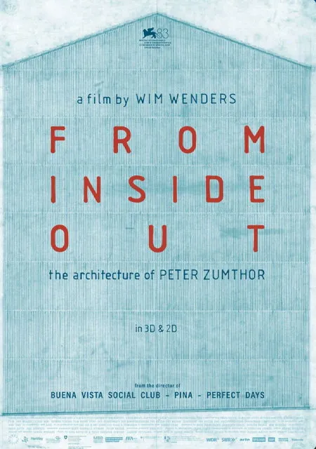 Filmplakat: From Inside Out - Die Architektur von Peter Zumthor